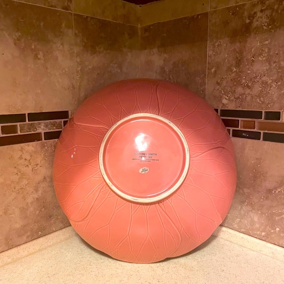 Rare Whitney Smith pottery serving bowl and serving dish. - Picture 4 of 5